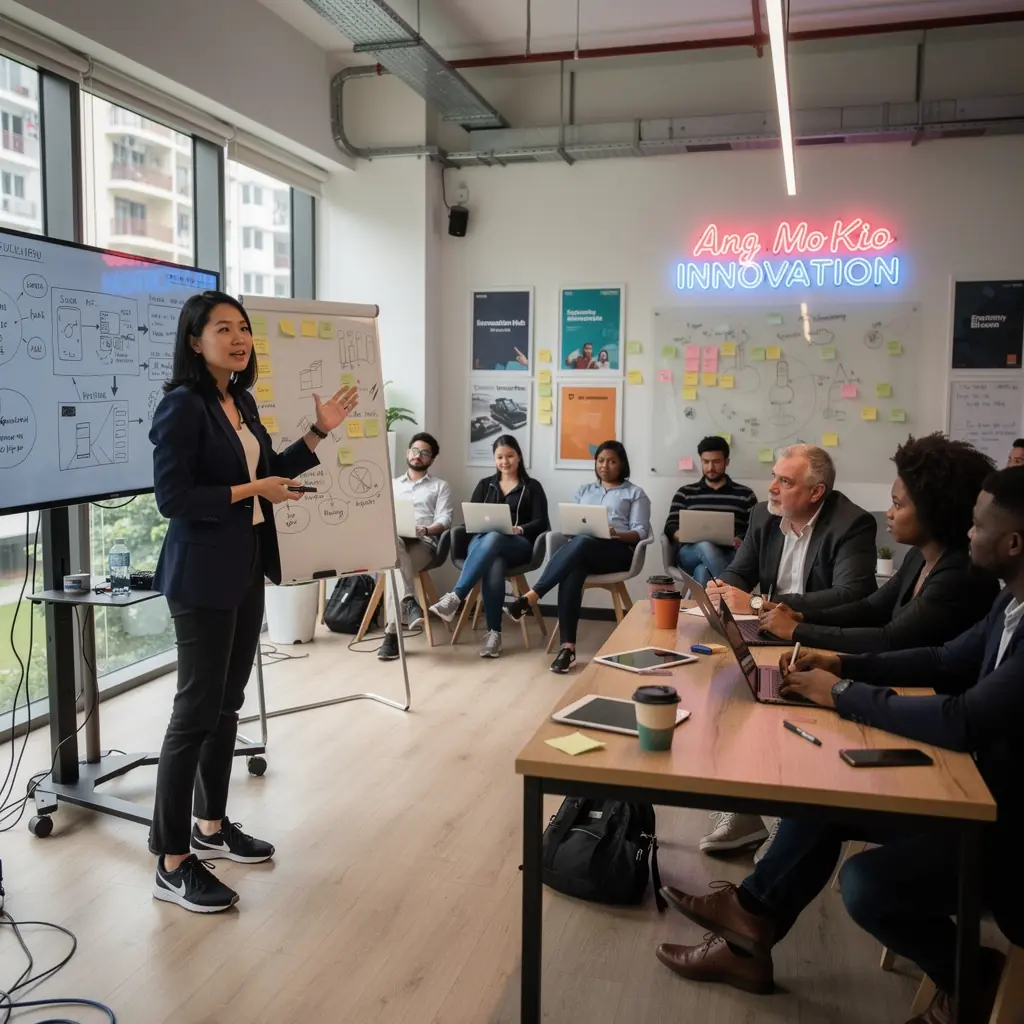 Professional team collaboration